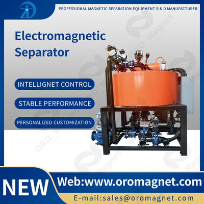 Hochintensive Magneterztrennungsanlage für Magnetentrennungsanlage Effiziente Keramikschlamm mit niedriger Energie
