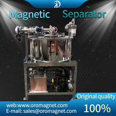 Hohe Intensitäts-Magnetabscheider-Maschinen-automatisches elektromagnetisches Trennzeichen für keramische Schlammchemikalie