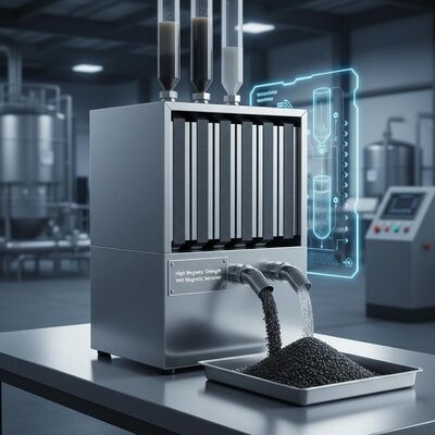 Magnetische Trennmaschine mit hoher magnetischer Festigkeit für nasse Platten Ideal für Mineraltrennung und -gewinnung in der industriellen Verarbeitung