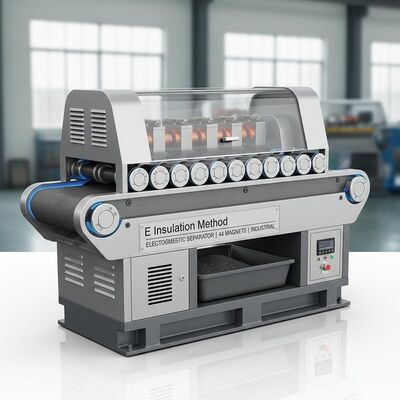 E-Isolationsmethode Elektromagnetischer Separator mit 44 Magneten, Entwickelt für Magnetische Trennung und Industrie