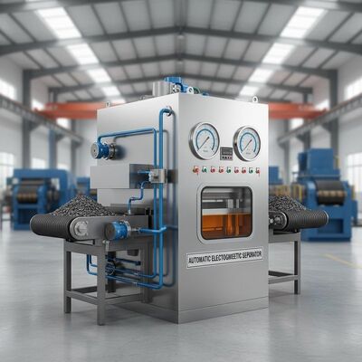 Automatischer elektromagnetischer Separator mit Ölkühlsystem und Magnetfeldstärke von 0,5 bis 1,5 Tesla für die Trennung