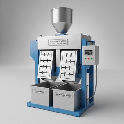 Background Magnetic Intensity 10000-15000Gauss Magnetic Separation Device Featuring Capacity 5-10T H Suitable for Metal Recovery