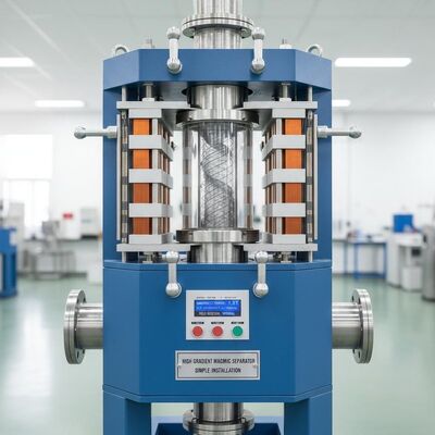 Vertikaler Magnetfeldrichtungs-Hochgradient-Magnetscheider mit einfacher Installation und hoher magnetischer Trennleistung