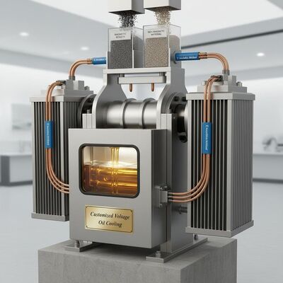 Ein individueller Spannungselektromagnetischer Separator mit Ölkühlung und E-Isoliermethode, der magnetische Trennungsresultate liefert