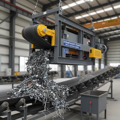 Magnetische Trennung von Eisenkontaminanten mit Nennstrom