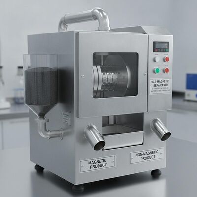 99.9 Magnetische Trennmaschine zur Zufuhr Größe 0-1,2 mm Materialgröße 83-5000μm Magnetische Trennvorgänge