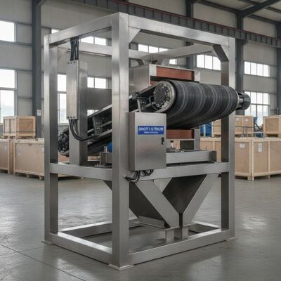 Magnetische Materialtrennung im Bergbau und im Recycling Elektromagnetische Trennmaschine aus Edelstahl Kapazität 1 bis 15 t pro Stunde