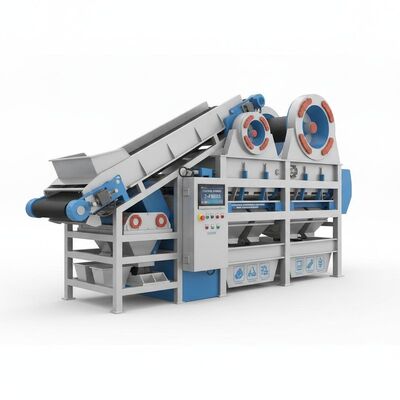 Lieferfrist 2-4 Wochen Anpassungsfähiger trockener magnetischer Separator für die Trennung in Bergbau und Recycling