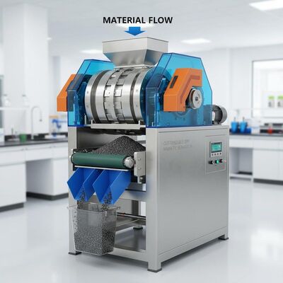 Anpassbarer trockener Magnetseparator mit starker Magnetfeldintensität, der die Magnettrennung und Materialbehandlung gewährleistet