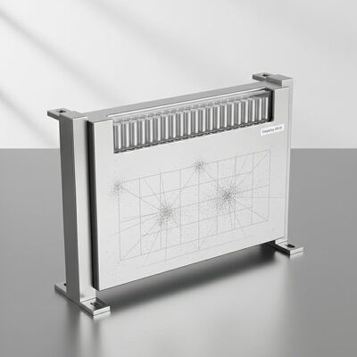 Einfache Montageplatten-Magnetabscheider mit hoher magnetischer Feldstärke für effektive magnetische Trennung