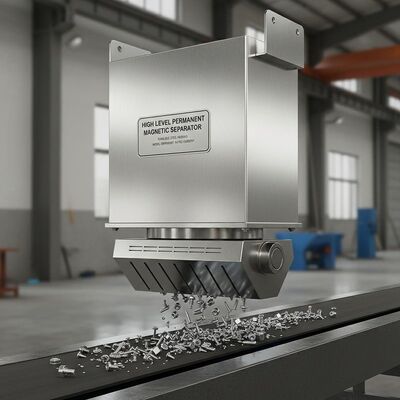 Permanent magnetischer Separator mit hochwertigem Gehäuse aus Edelstahl und Nennstrom