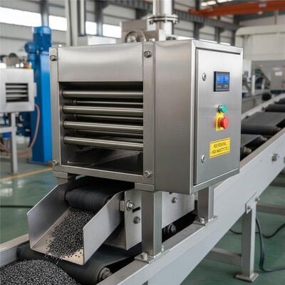 Dauermagnetische Trennmaschine aus Edelstahl, die bei 380 V Spannung arbeitet und Eisen in industriellen Umgebungen entfernt