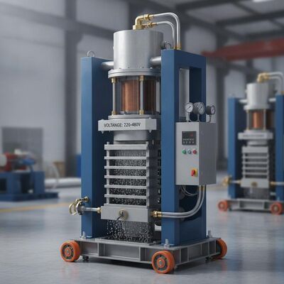Spannung 220-480 Nassmagnetseparator Vertikale Strukturform Fest- oder Mobilinstallationsart für die Magnettrennung